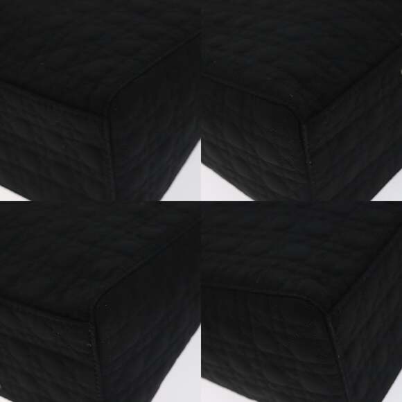 DIOR Canage Hand Bag Nylon Black Gold - Picture 10 of 12
